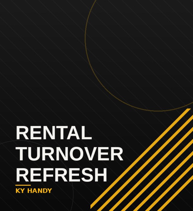 Rental turnover refresh project